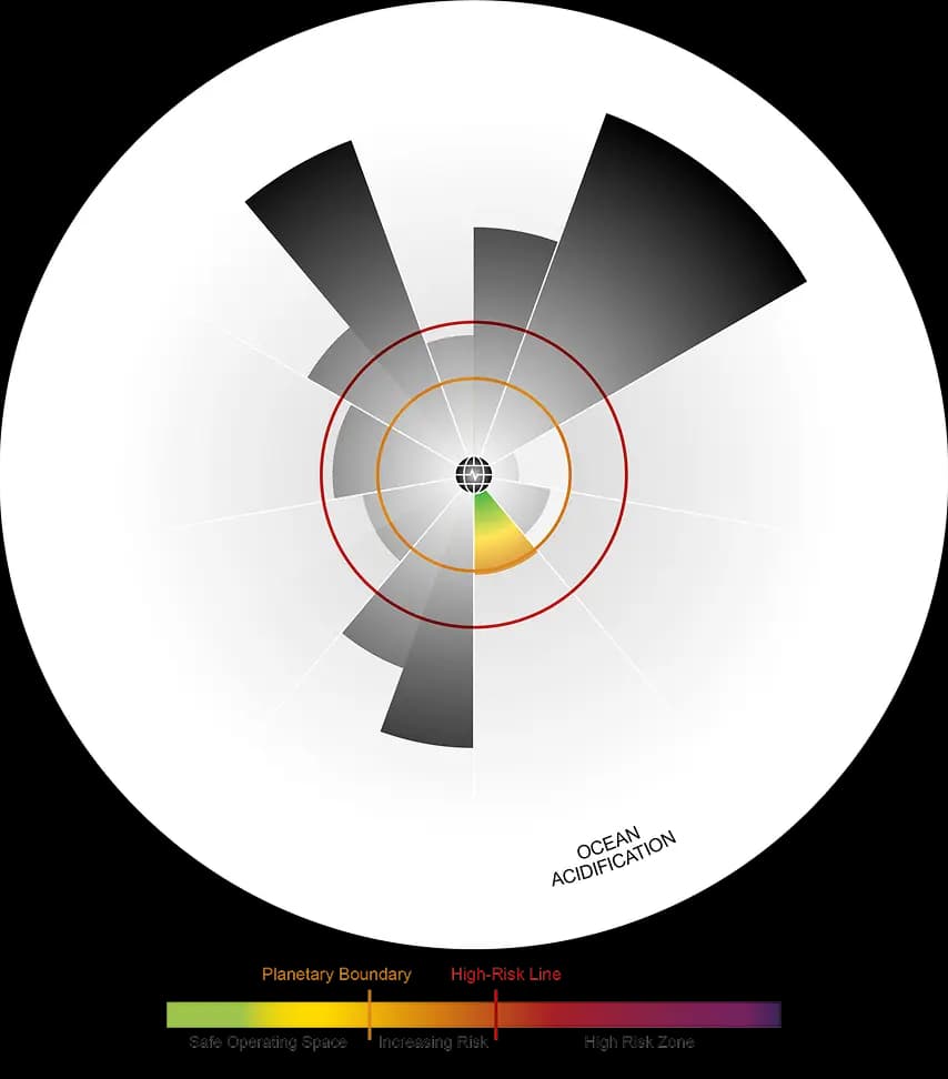 Illustration of the nine Planetary Boundaries