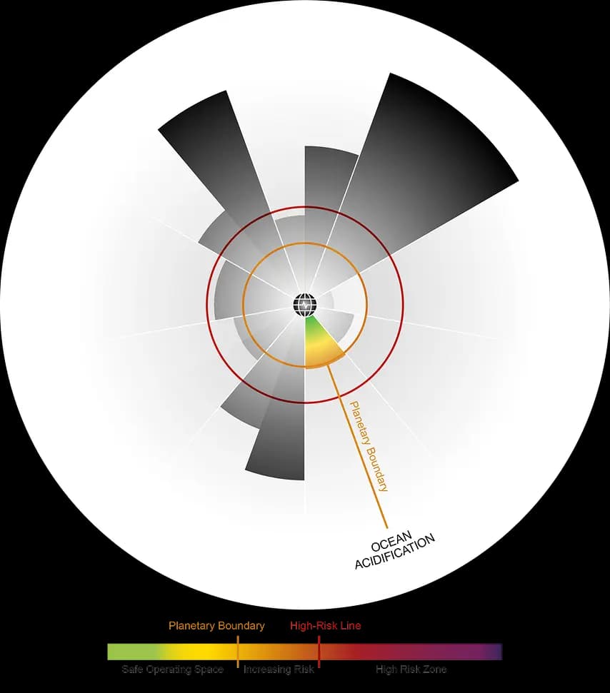 Illustration of the nine Planetary Boundaries